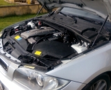 BMW 130i 195kW rv.2005, motor s elektronickým VANOSEM přestavěn na LPG, italské zařízení BRC s přípojkou u BA a toroidní nádrží v kufru