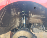 Škoda Fabia III  Nástřik podvozku a dutin voskem Dinitrol