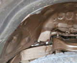 Suzuki Jimmy nástřik podvozku a dutin voskem Dinitrol